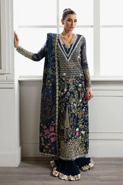 03 Piece Luxury Organza Suit - Ready To Wear
