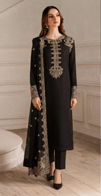 03-Piece Embroidered Chiffon Suit | Ready To Wear