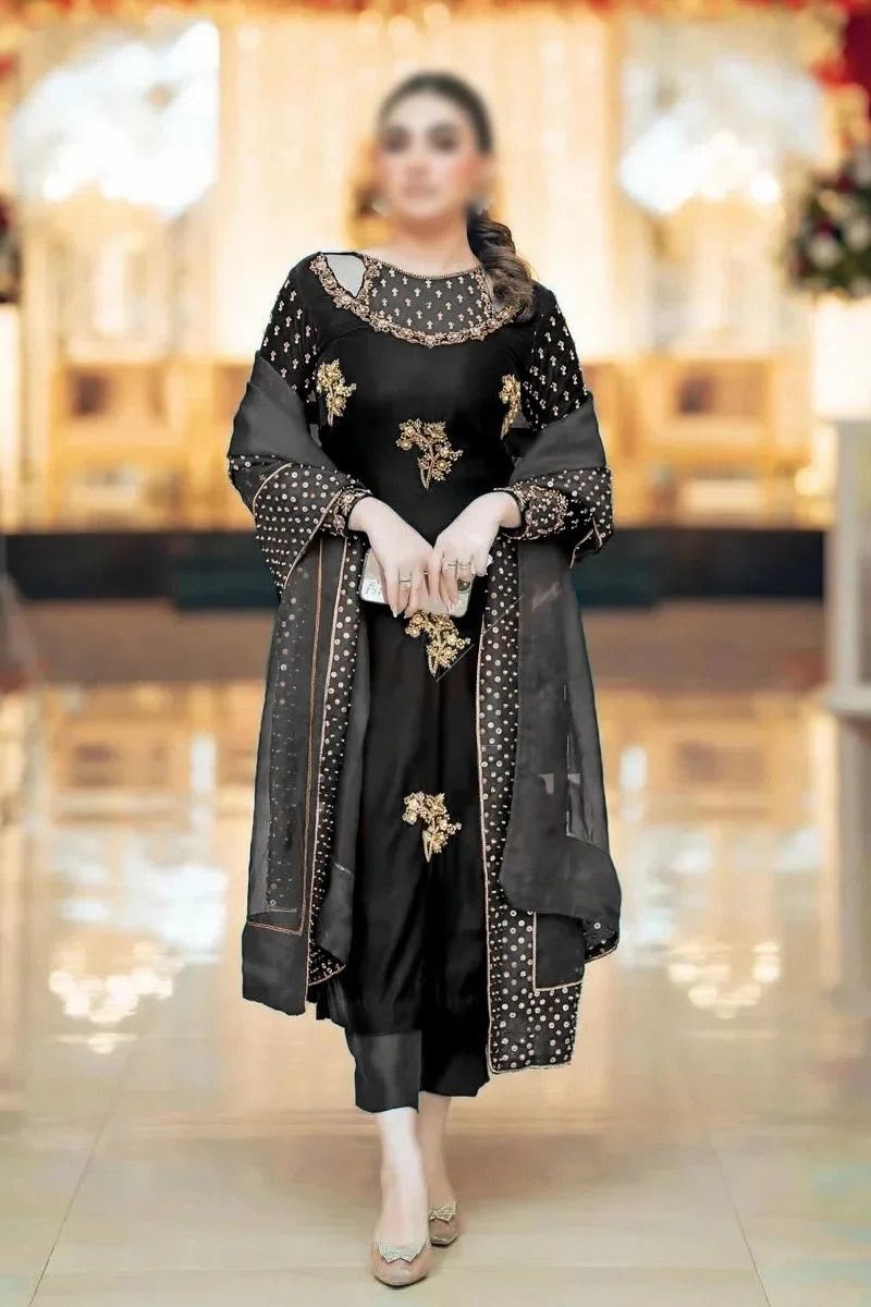 Velvet Embroidered  | Ready To Wear