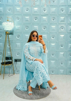 03-Piece Luxury Lawn Suit - Ready To Wear